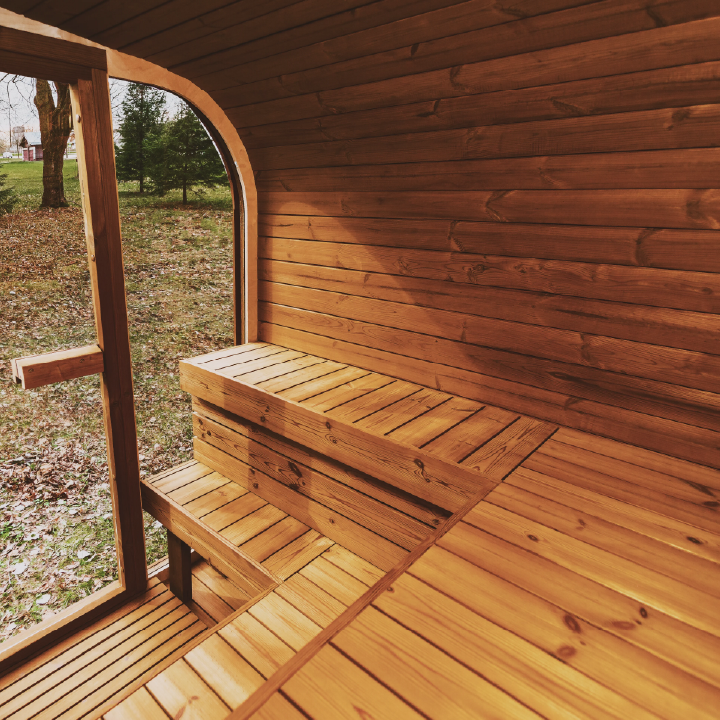 Mande MW20 Outdoor ThermoWood Sauna – Premium Backyard Relaxation by Patio Elegance